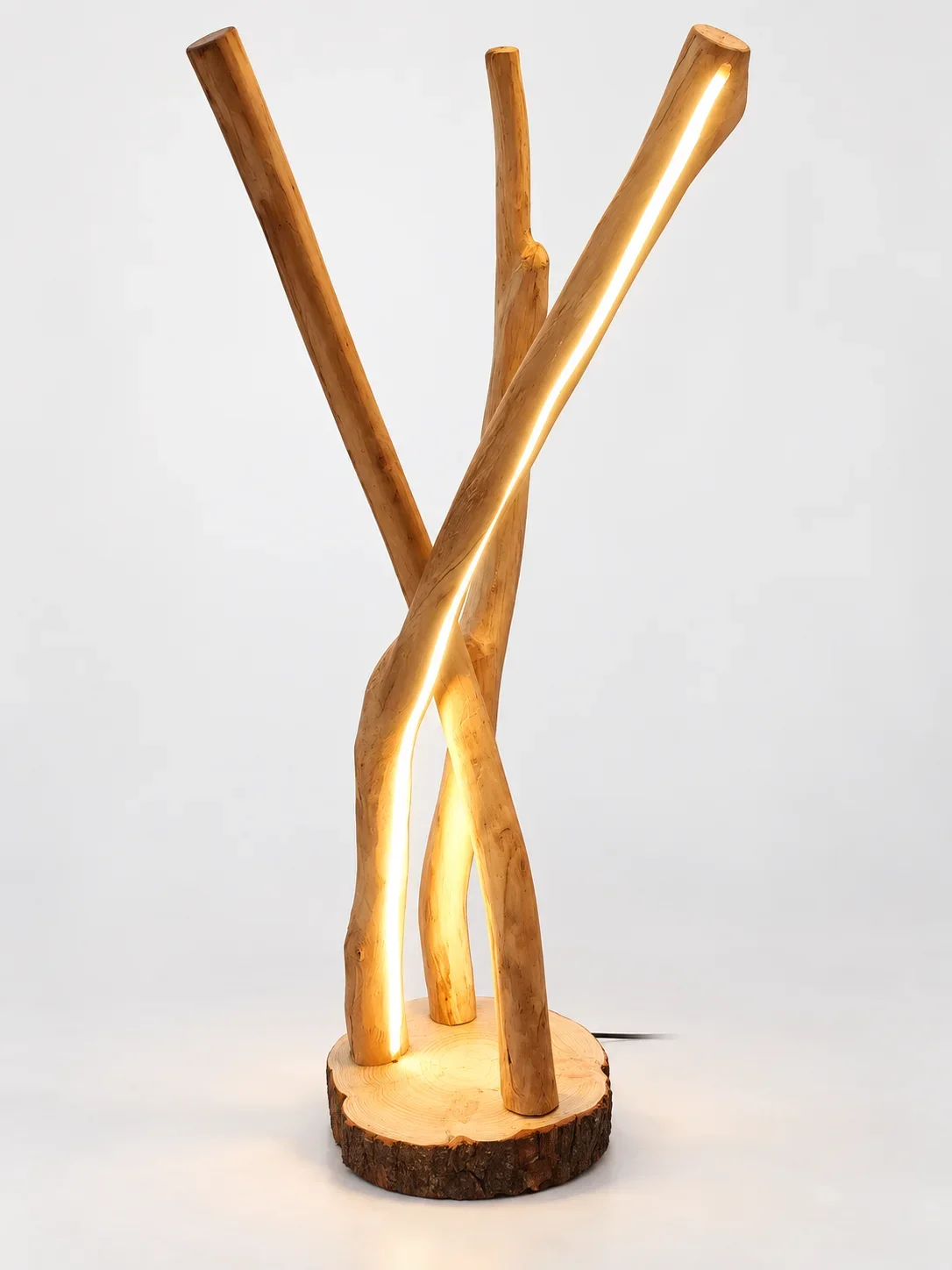 Branchlight Wood Floor Lamp