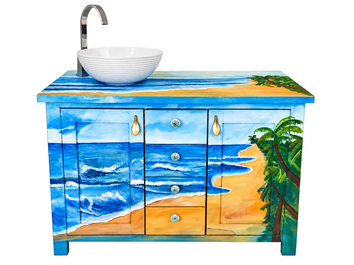 Coastal Waves Bathroom Vanity