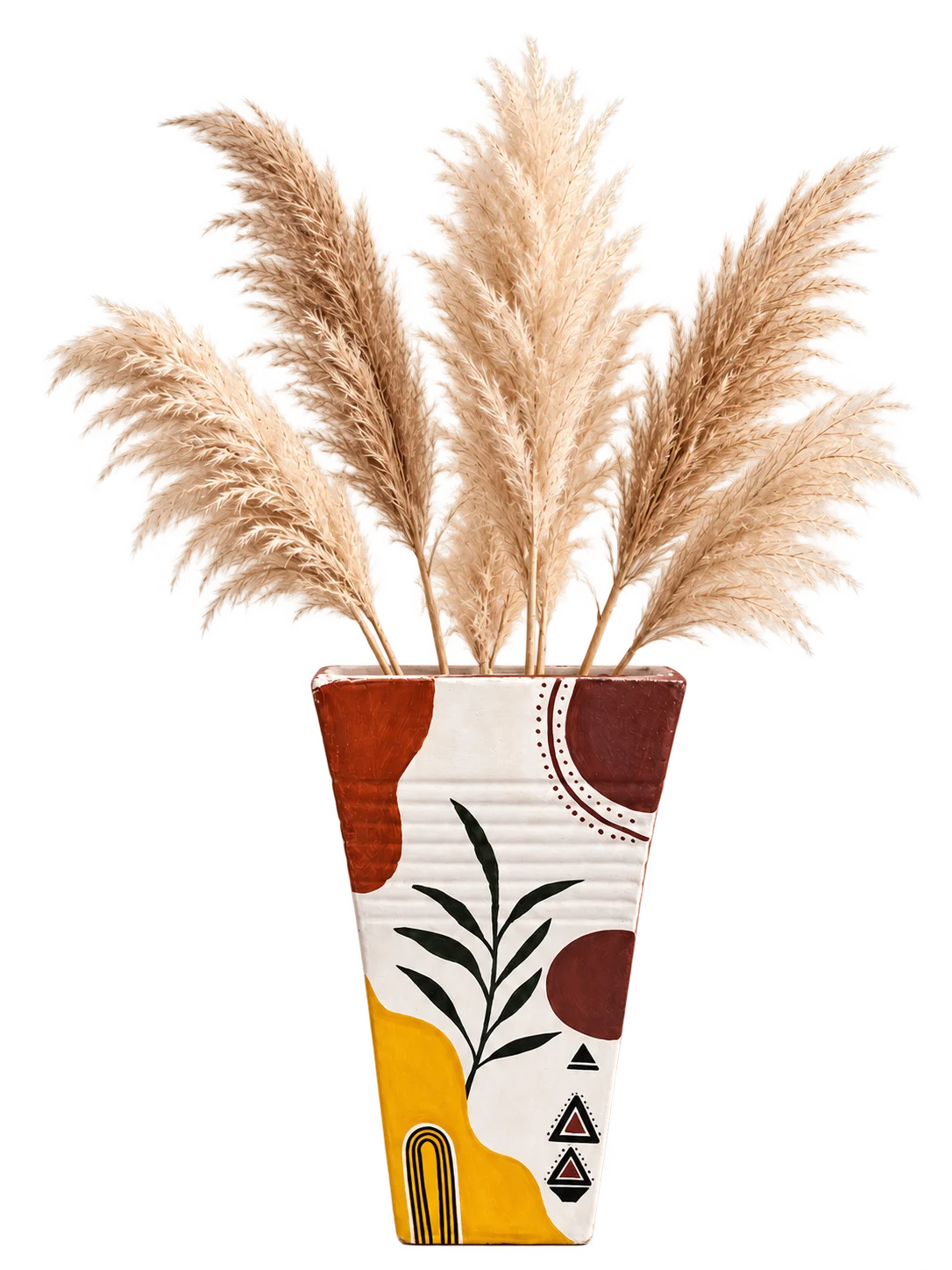 Earthline Painted Vase