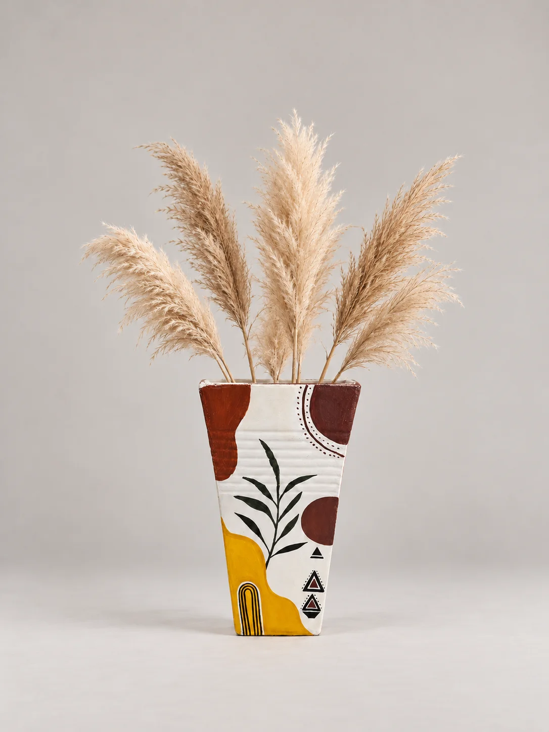 Earthline Painted Vase